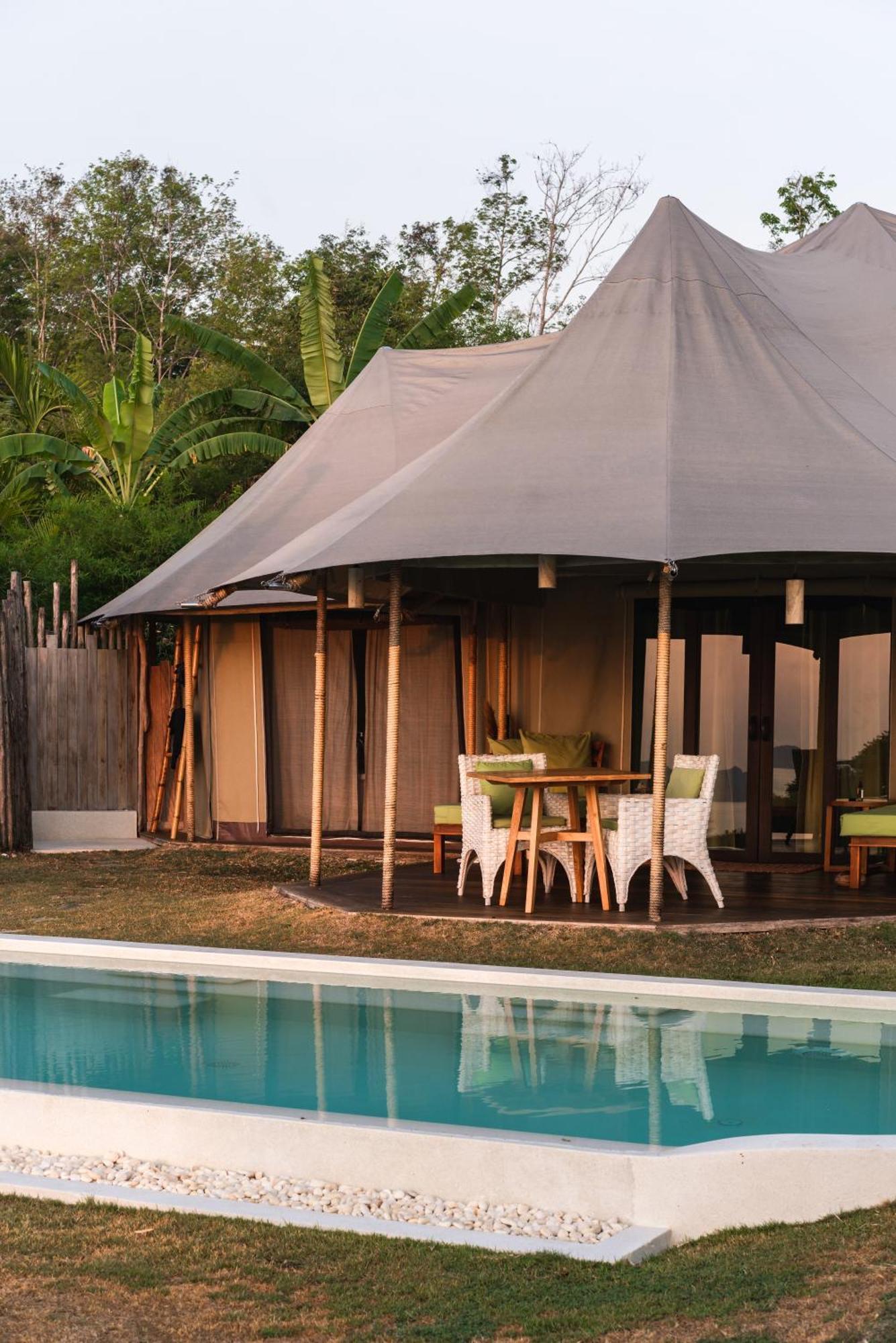 9 Hornbills Tented Camp (Adults Only) Ко-Яо-Ной Екстер'єр фото